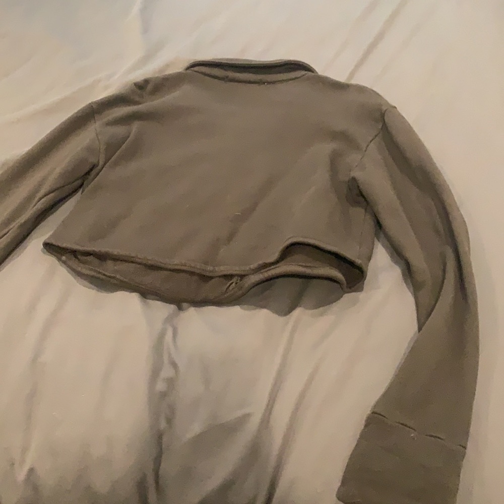 Joah Brown Aspen Half Zip in Charcoal. Size Small/Medium - Picture 4 of 7